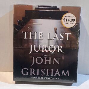 Vtg John Grisham-The Last Juror (Audiobook CD, 2004)-5 Discs Set-Thriller-NEW
